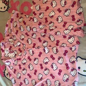Hello kitty pj set XL